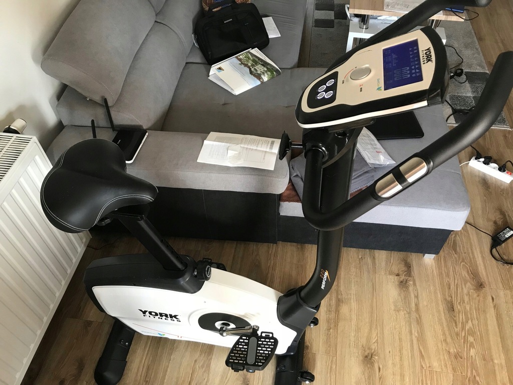 OKAZJA NOWY Rower magnetyczny York Fitness C220 KR