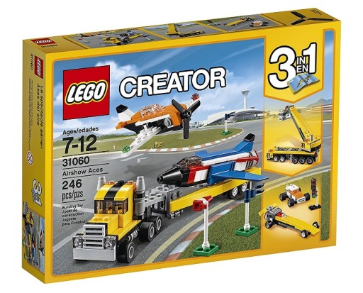 LEGO CREATOR AIRPORT POKAZY LOTNICZE 31060