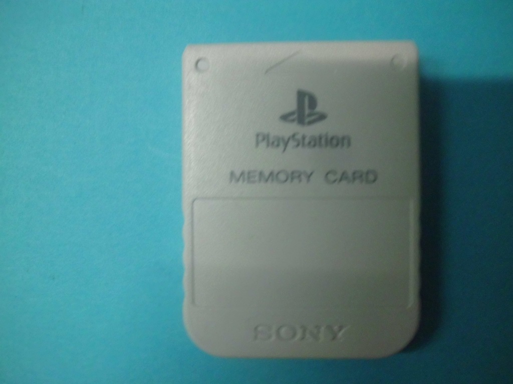 Karta pamięci oryginał PS1 SCPH-1020 kolor PS One
