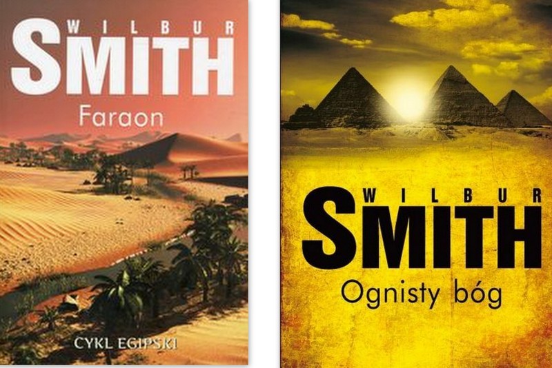 Wilbur Smith FARAON +OGNISTY BÓG CYKL EGIPSKI EGIP
