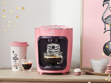 Express do kawy Tchibo Cafissimo mini - pink