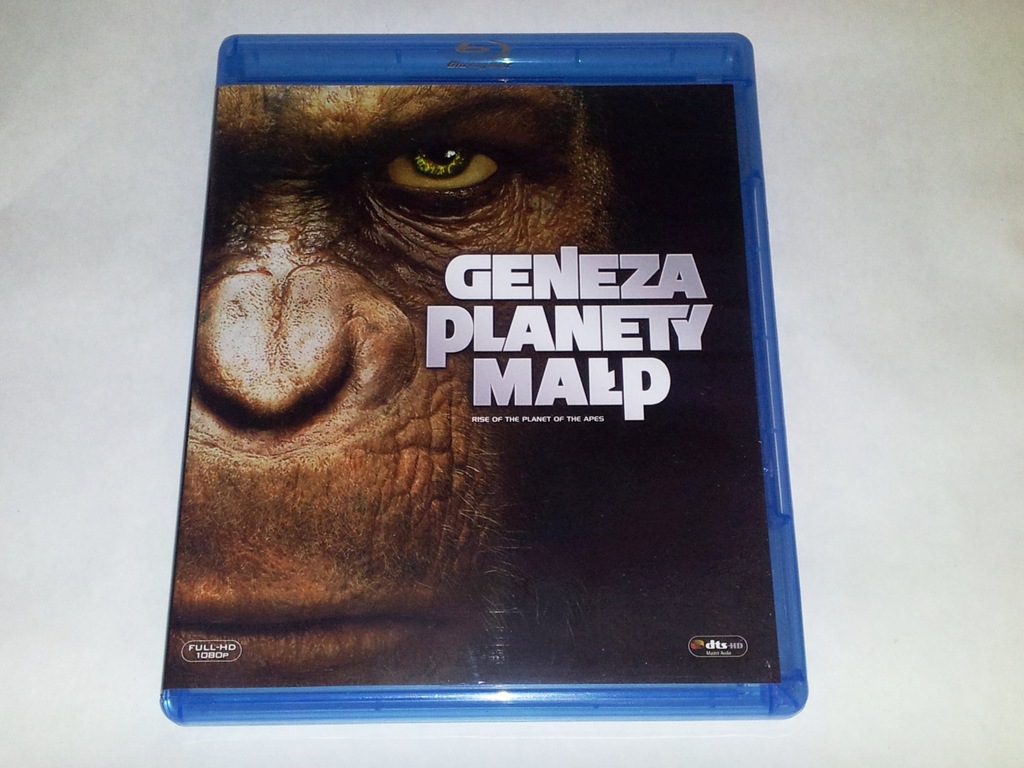 Geneza Planety Małp - Blu-Ray - Lektor PL - Filmy