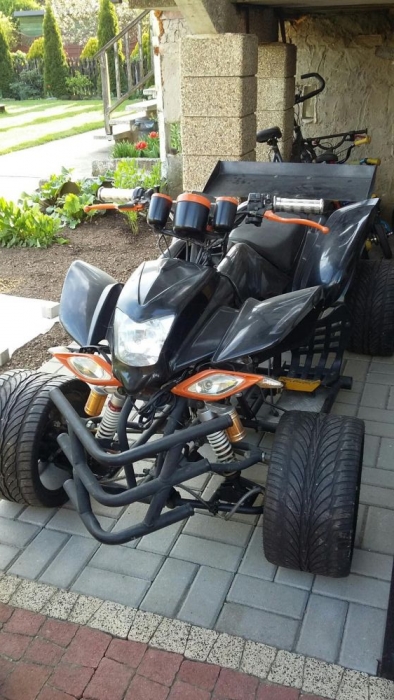 quad zongshen uliczny chiński