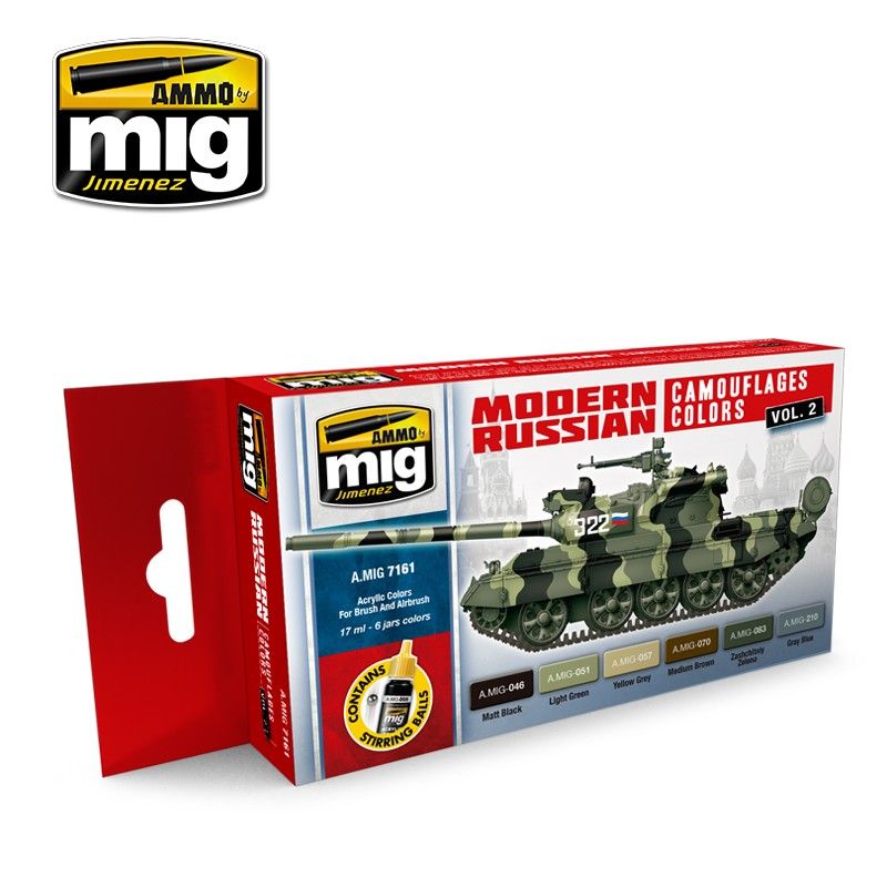 AMMO MIG 7161 - Modern Russian Camo Colors vol.2