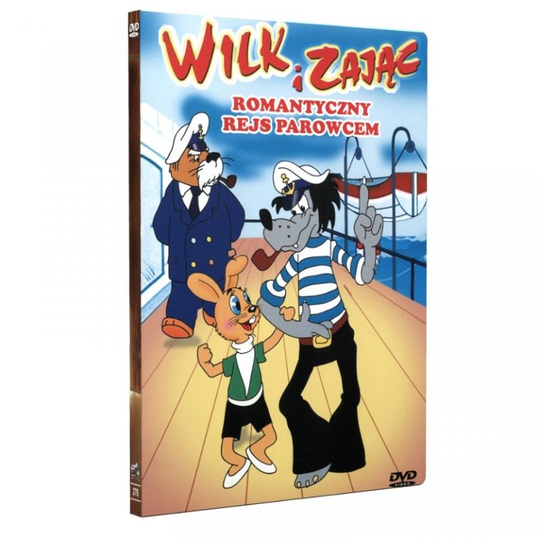 WILK i ZAJĄC Romantyczny Rejs Parowcem DVD bajka