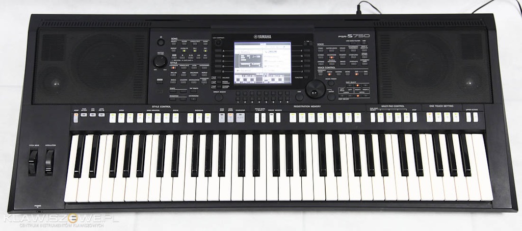 YAMAHA PSR-S750 -GWARANCJA- SKLEP zostaw stary