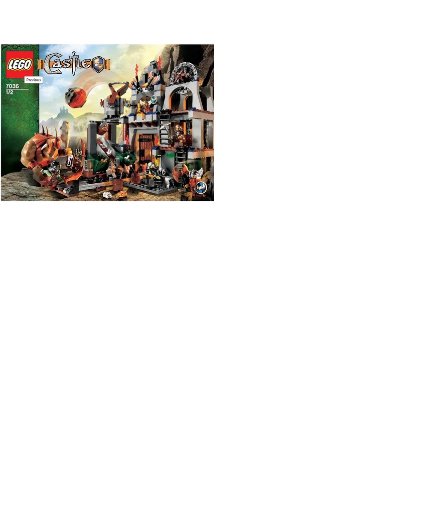 LEGO 7036 ZAMEK - CASTEL