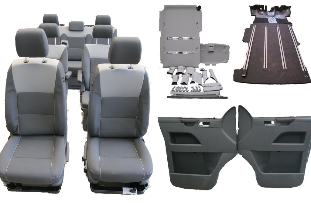 VW T6 T5 MULTIVAN FOTELE FOTEL OBROTOWE WNĘTRZE