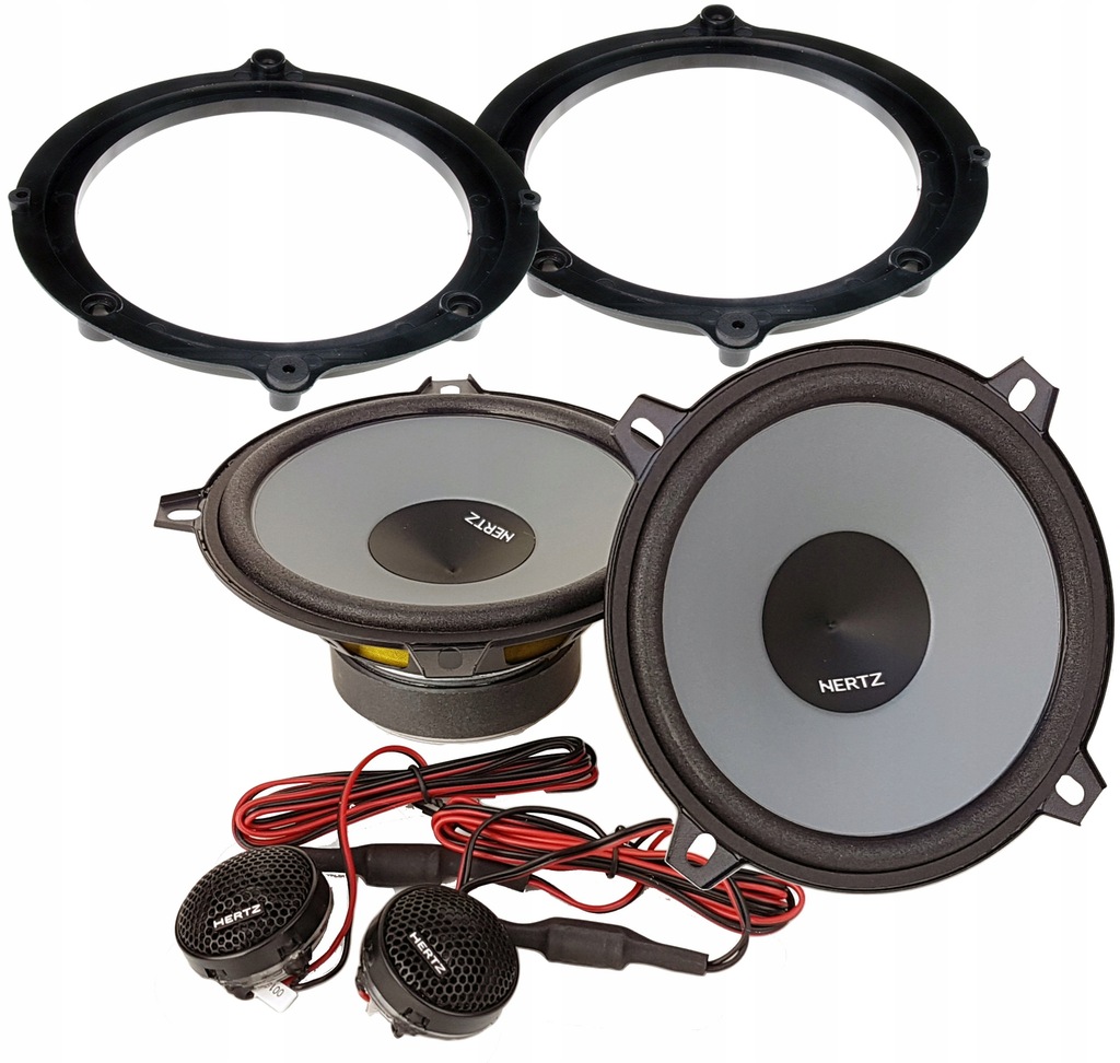 Hertz K130.3+dystanse MDF Audi A4 B5 Wrocław