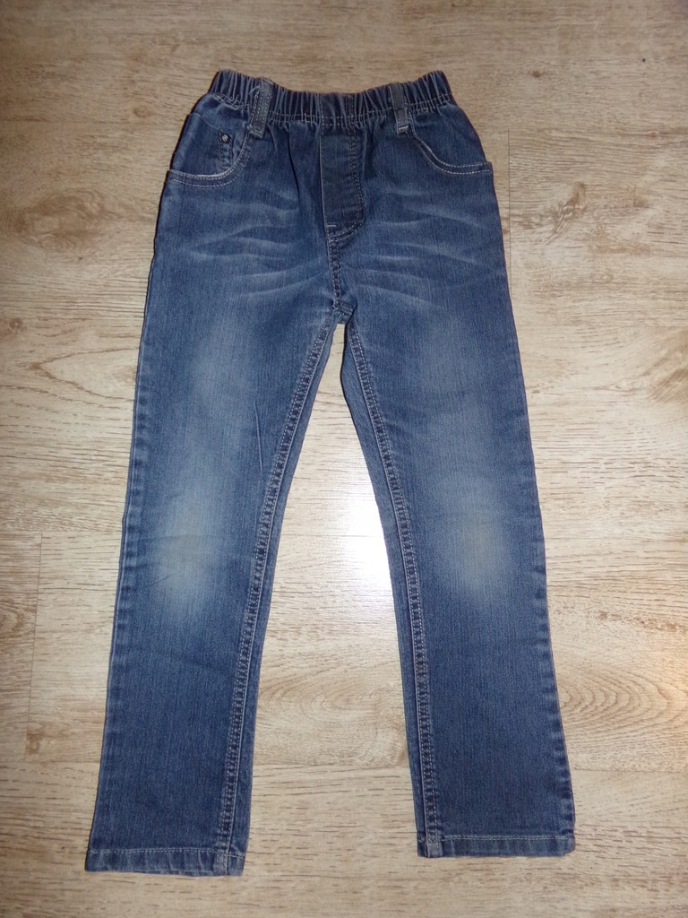Spodnie jeans Niebieski Księżyc 122-128 cm(7-8lat)