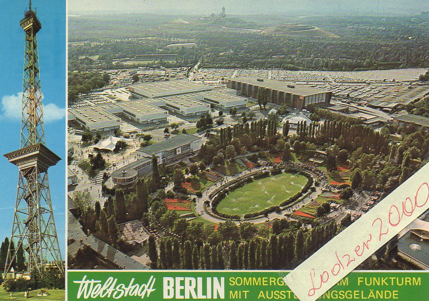 NIEMCY BERLIN FUNKTURM WIEŻA RADIOWA 1962