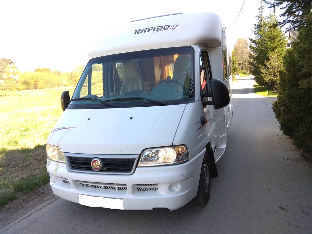 Kamper Rapido Le Randonneur 709F Camper uszkodzony