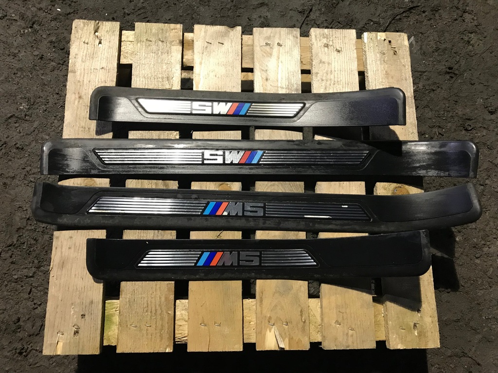 BMW E39 M5 LISTWY PROGOWE M-POWER ORYGINAL