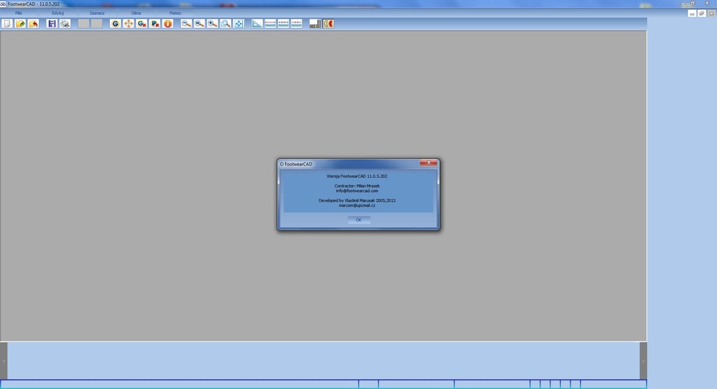Program do projektowania obuwia FootwearCAD v11