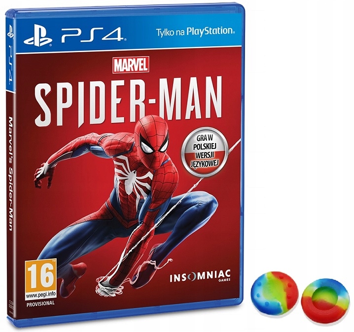 SPIDER-MAN BLUEGAMES PS4 PL + GRATIS + PAKIET DLC
