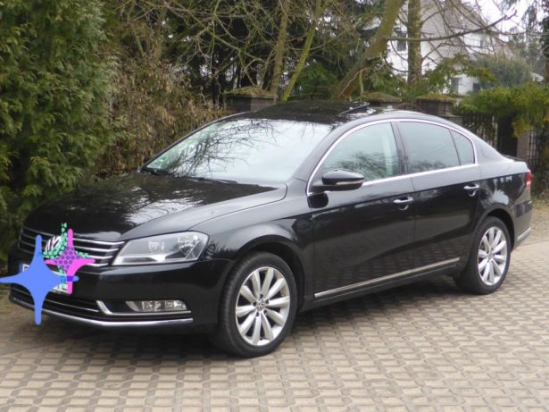 Kompletny Przód Passat B7 lc9x Maska pas Błotniki