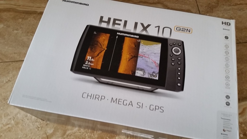 Humminbird Helix 10 CHIRP MEGA SI GPS G2N- Europa!
