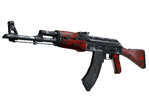 CS:GO SKIN ST AK-47 Red Laminate (Field-Tested)