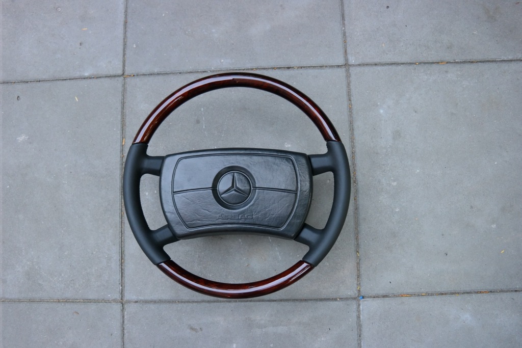 Drewno Kierownica Mercedes Benz W123 W126 Amg Wurz 7372273699 Oficjalne Archiwum Allegro