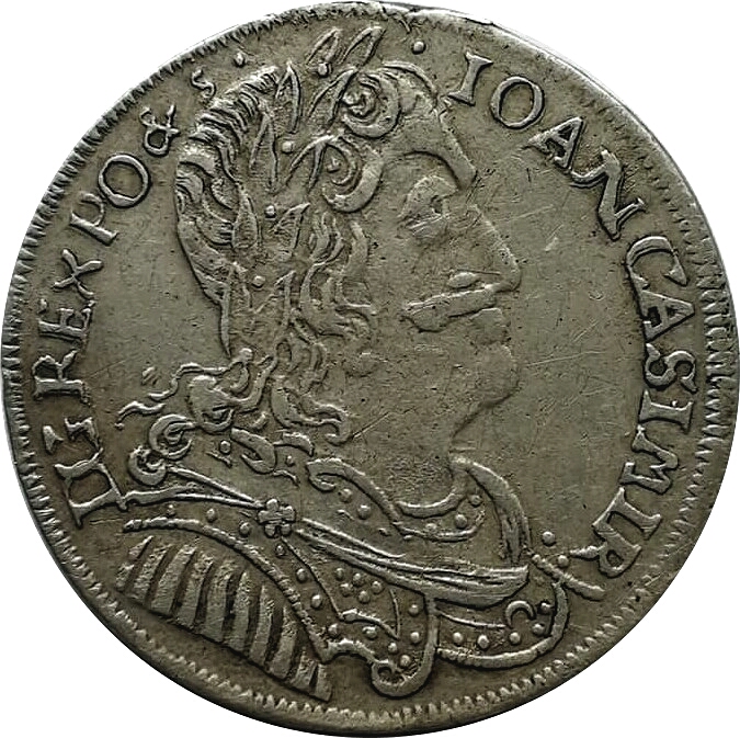 Ort Jan Kazimierz 1653 Wschowa R1 stan +III