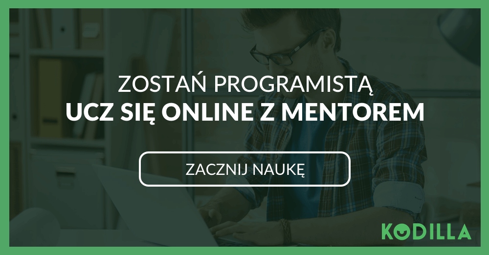 Kodilla kurs programowania, kod znizkowy do 1400zł