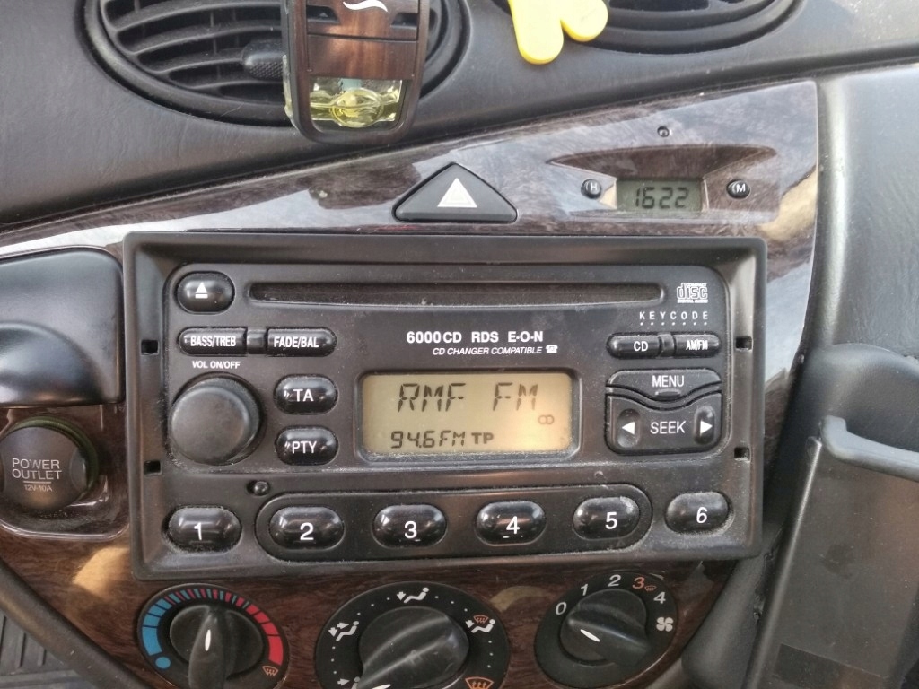 Radio Ford Galaxy Mondeo MK3 6000 CD RDS z kodem
