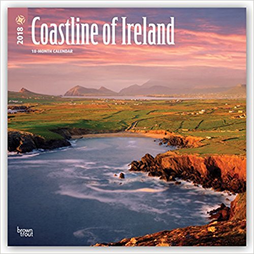 Kalendarz Coastline of Ireland 2018 Wall Calendar