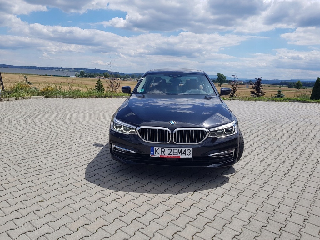 BMW Seria 5 525D G30 LUXURY LINE 231KM, 09/2017