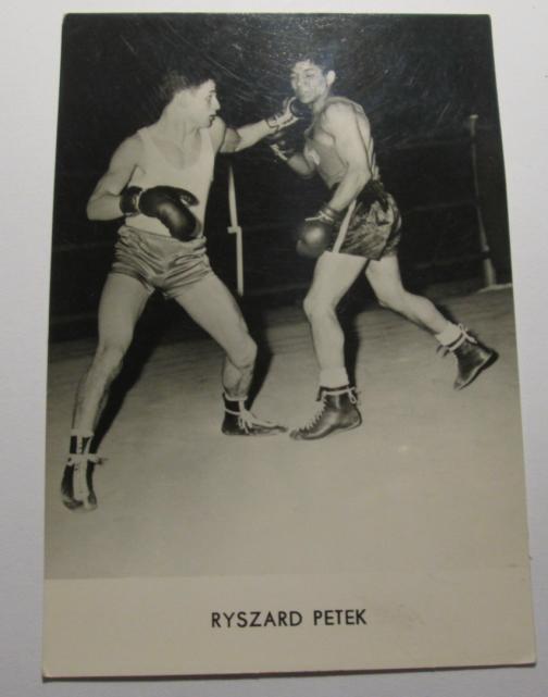 Boks. Ryszard Petek.