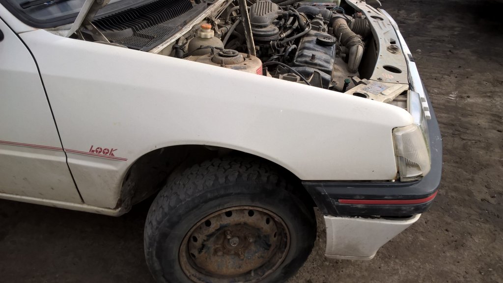 PEUGEOT 205,  83-98' blotnik przedni P