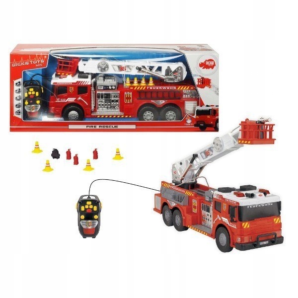 ZABAWKA STRAŻ POŻARNA FIRE RESCUE SAMOCHÓD