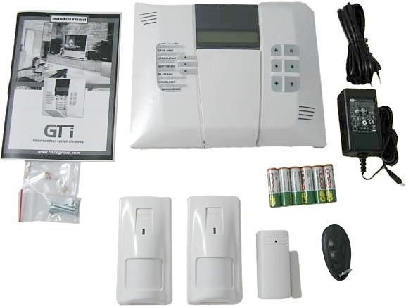 Risco GTI Bezprzewodowy kompletny zestaw alarmowy