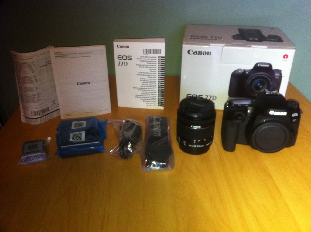 Canon EOS 77D + 18-55 mm IS STM Najtaniej !!!