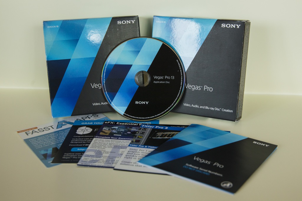 SONY VEGAS PRO 13 BOX LICENCJA KOMERCYJNA