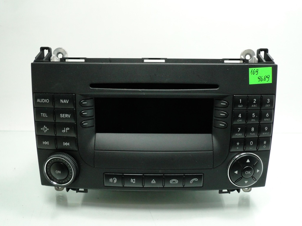 MERCEDES W169 RADIO NA PŁYTY CD A1698209689 NAVI