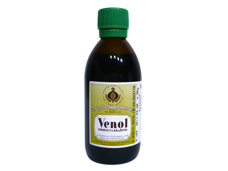 Venol - krople na krążenie od Bonifratrów