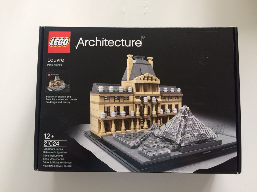 LEGO 21024 ARCHITECTURE Louvre - Luwr NOWY