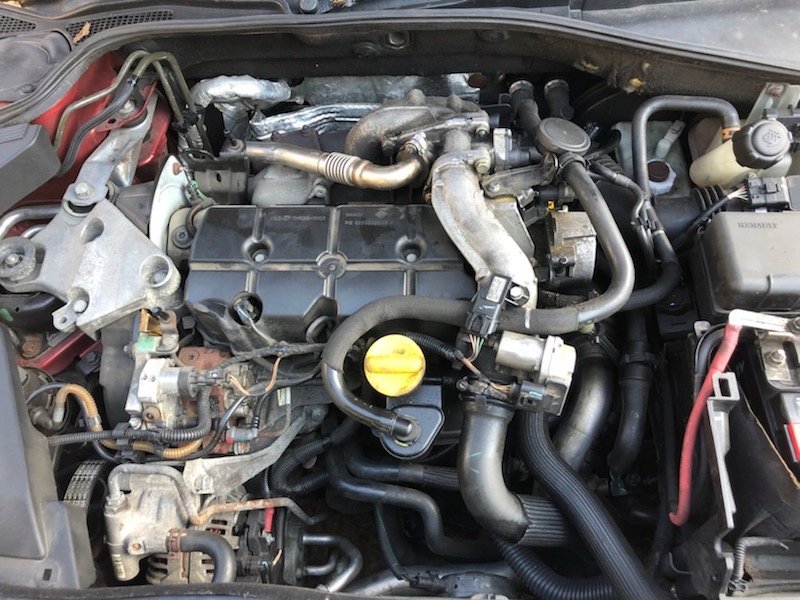 silnik renault laguna 1.9dci 130km traffic vivaro