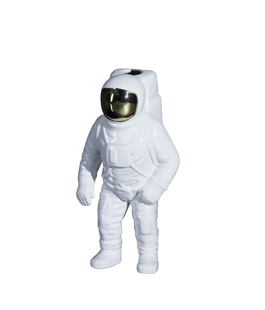 L2 Wazon porcelany Astronauta "Cosmic-Diner-S