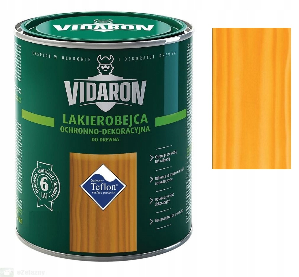 VIDARON Lakierobejca 2,5l SOSNA ZŁOCISTA