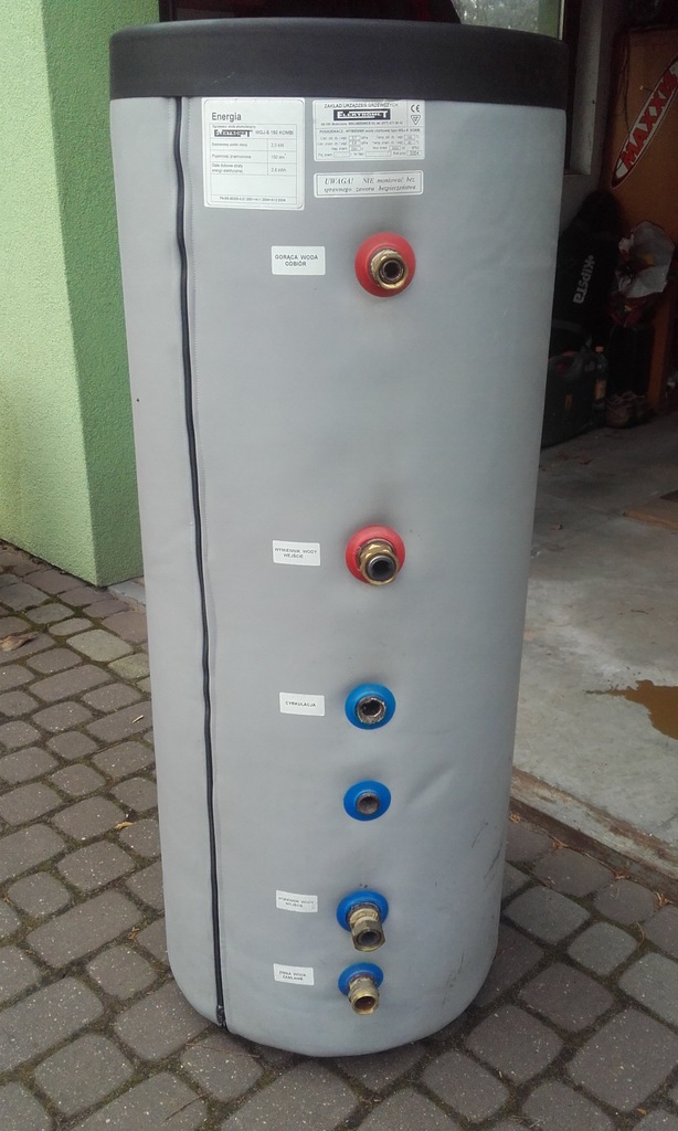 ELEKTROMET WGJ-S 150 KOMBI - PODGRZEWACZ WYMIENNIK