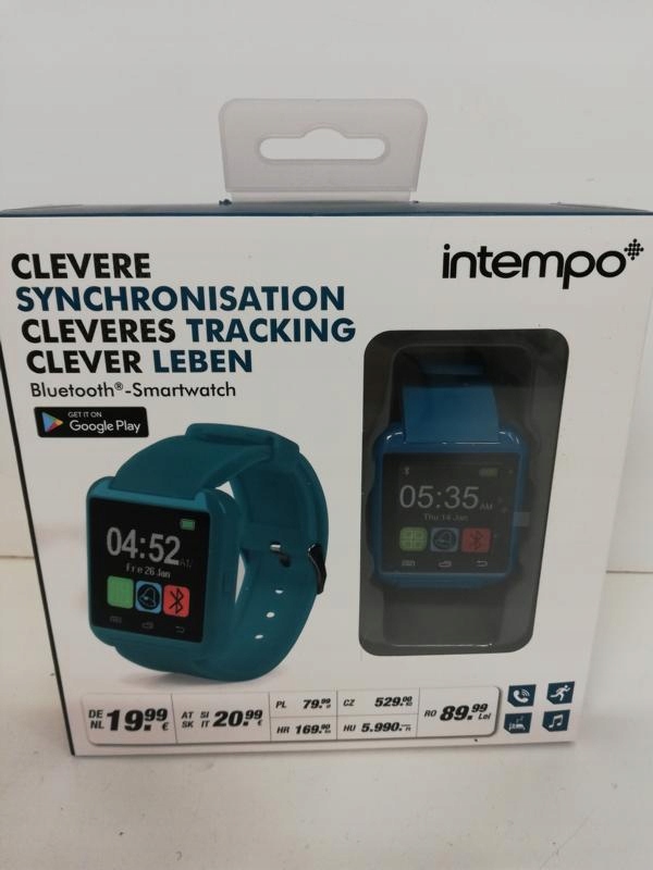 Intempo bluetooth smartwatch hot sale