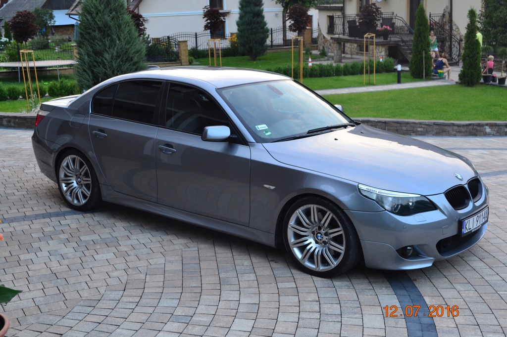 Bmw e60 545i LPG M pakiet 2005 rok 7577345806