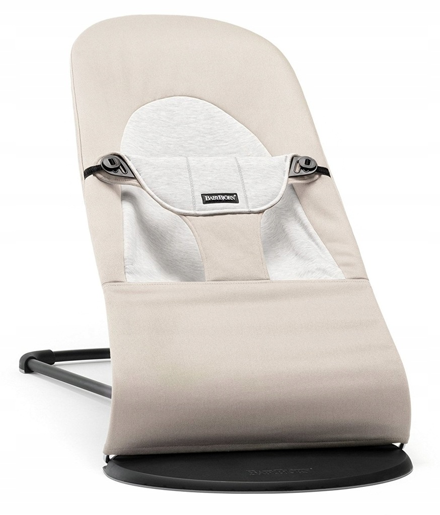 BABYBJORN LEŻACZEK BUJAK BALANCE SOFT BEŻOWY/SZARY