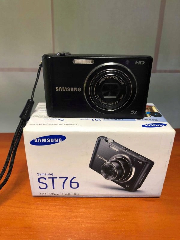 APARAT SAMSUNG ST76 5X ZOOM HD 16.1MPX