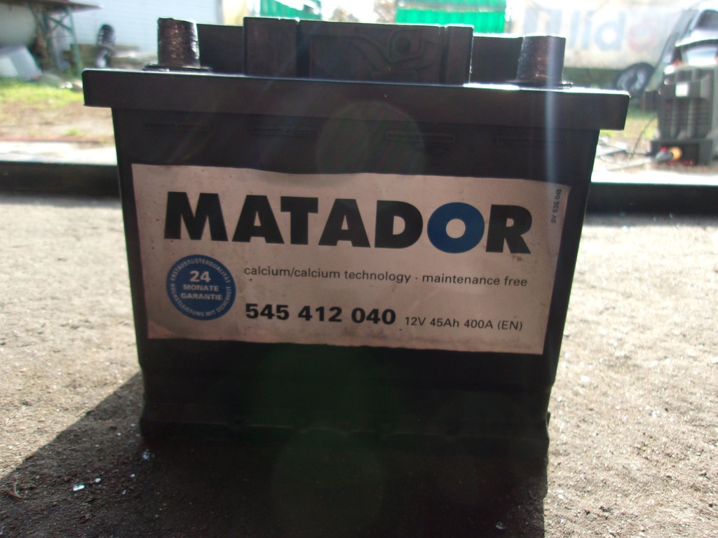 akumulator matador 400A/45AH 