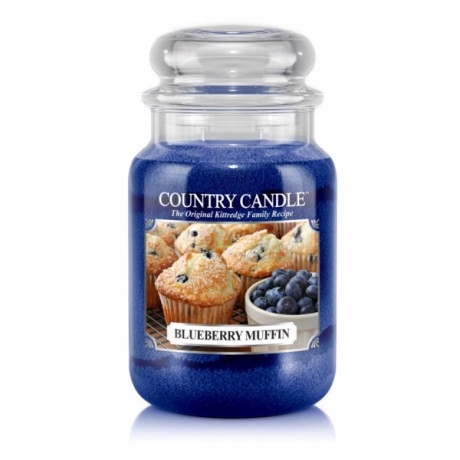 Duża świeca Blueberry Muffin Country Candle
