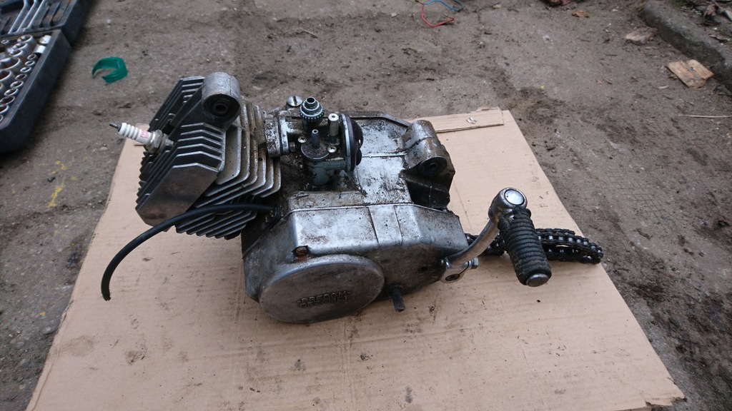 Silnik dezamet 019 3 biegowy romet ogar komar 50t1