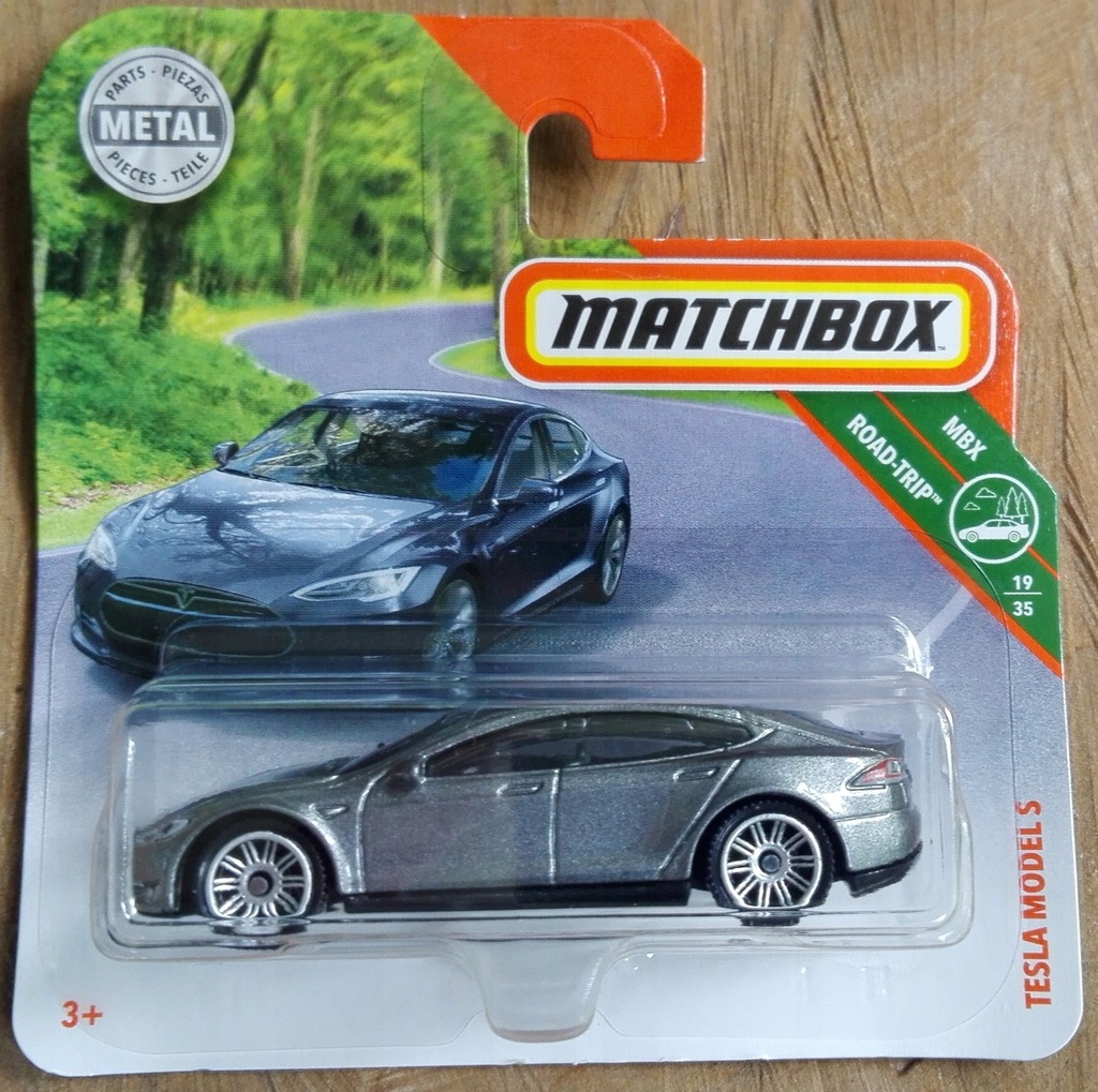 matchbox tesla model 3