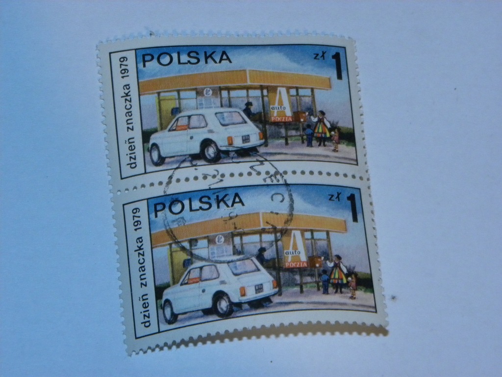 Znaczki pocztowe - Fiat 126p FSM